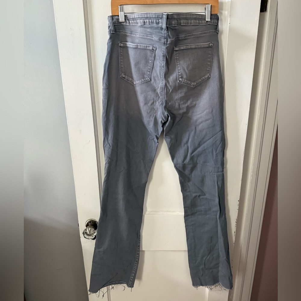 L'AGENCE TALL Gray Straight Leg Women's Jeans - Picture 3 of 6